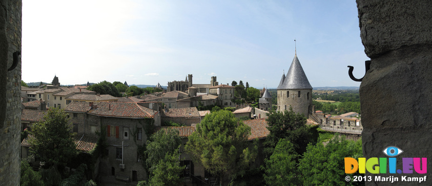 SX28291-5 Panorama La Cite, Carcassone